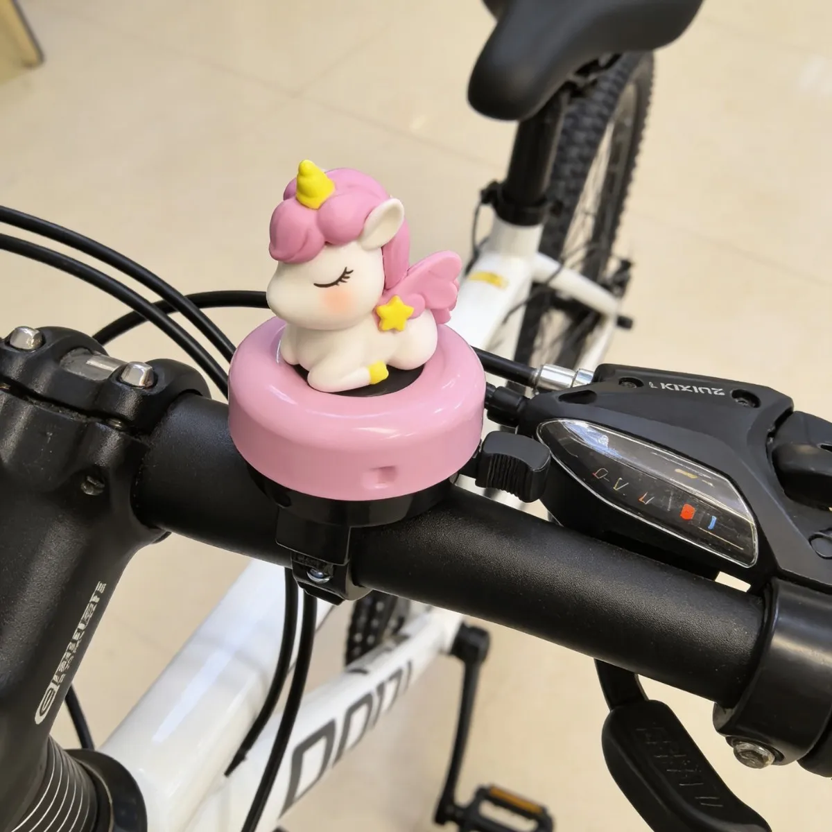 Cute Cartoon Unicorn Bicycle Bell Universal Loud Clear Horn for Kids Balance Bike Bicycle Skateboard Scooter Accessories Gift - view 5