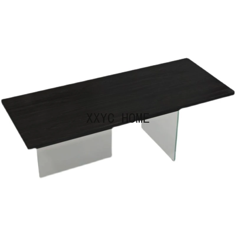 

Acrylic Suspended Dining Table Dining Room Log Workbench Desk Simple Fashion Display Table