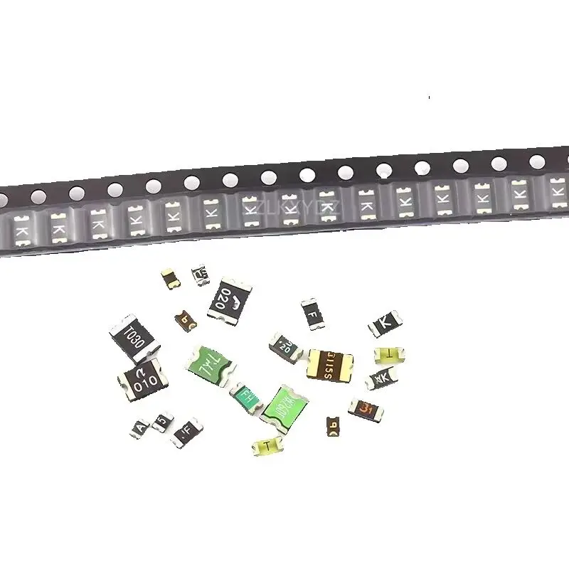 50PCS/LOT 1206 SMD Resettable fuse 0.05A/0.1A/0.2A/0.35A/0.5A/0.75A/1A/1.1A/1.5A/2A   6V/16V