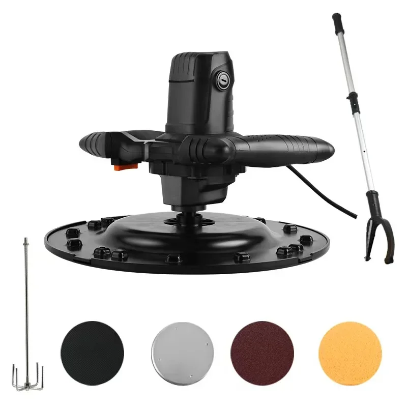 Electric light collector cement mortar mixing concrete compaction smoothing machine cement light collector