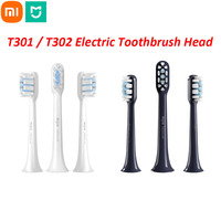 Xiaomi Mijia T301/T302 Sonic Electric Toothbrush Head 3pcs Soft Toothbrush Head Original for T301 Sonic Brush Head Teeth Nozzles