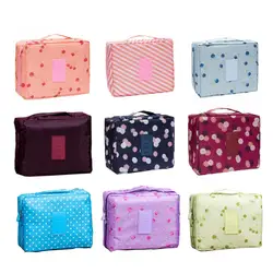 High-quality women travel cosmetics cosmetics organizers need to hang bathroom handbags waterproof storage collection bags