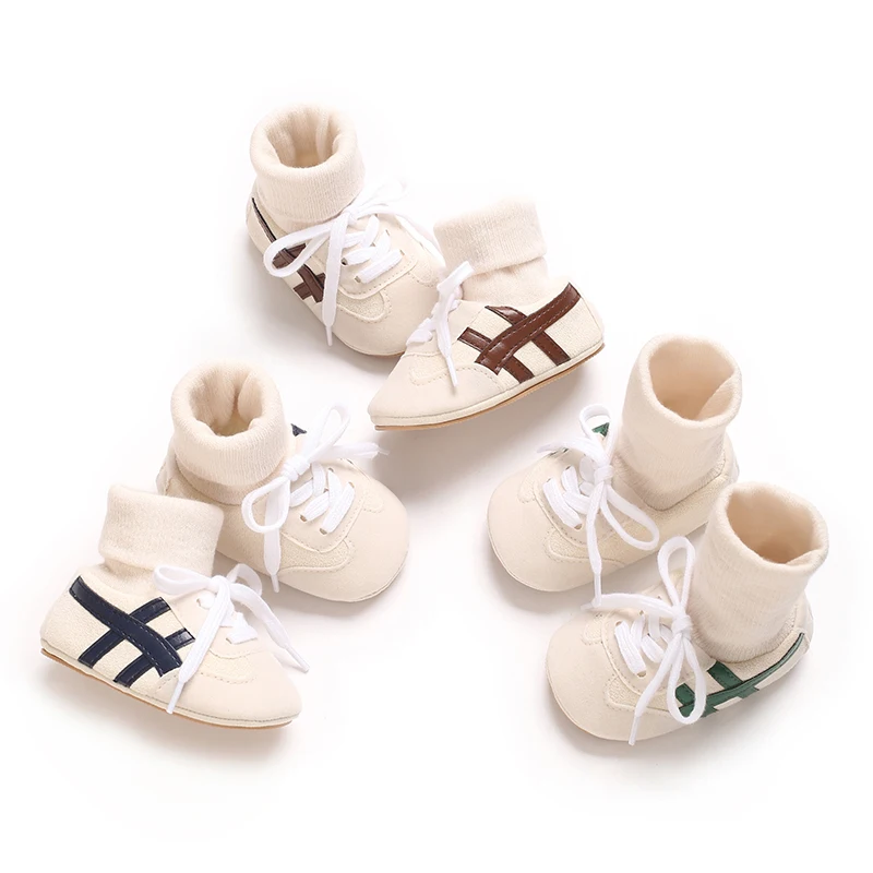 Spring And Autumn Baby Shoes Men's And Women's Baby Shoes Socks That Don't Fall Off Soft Bottom Anti Slip Sneakers