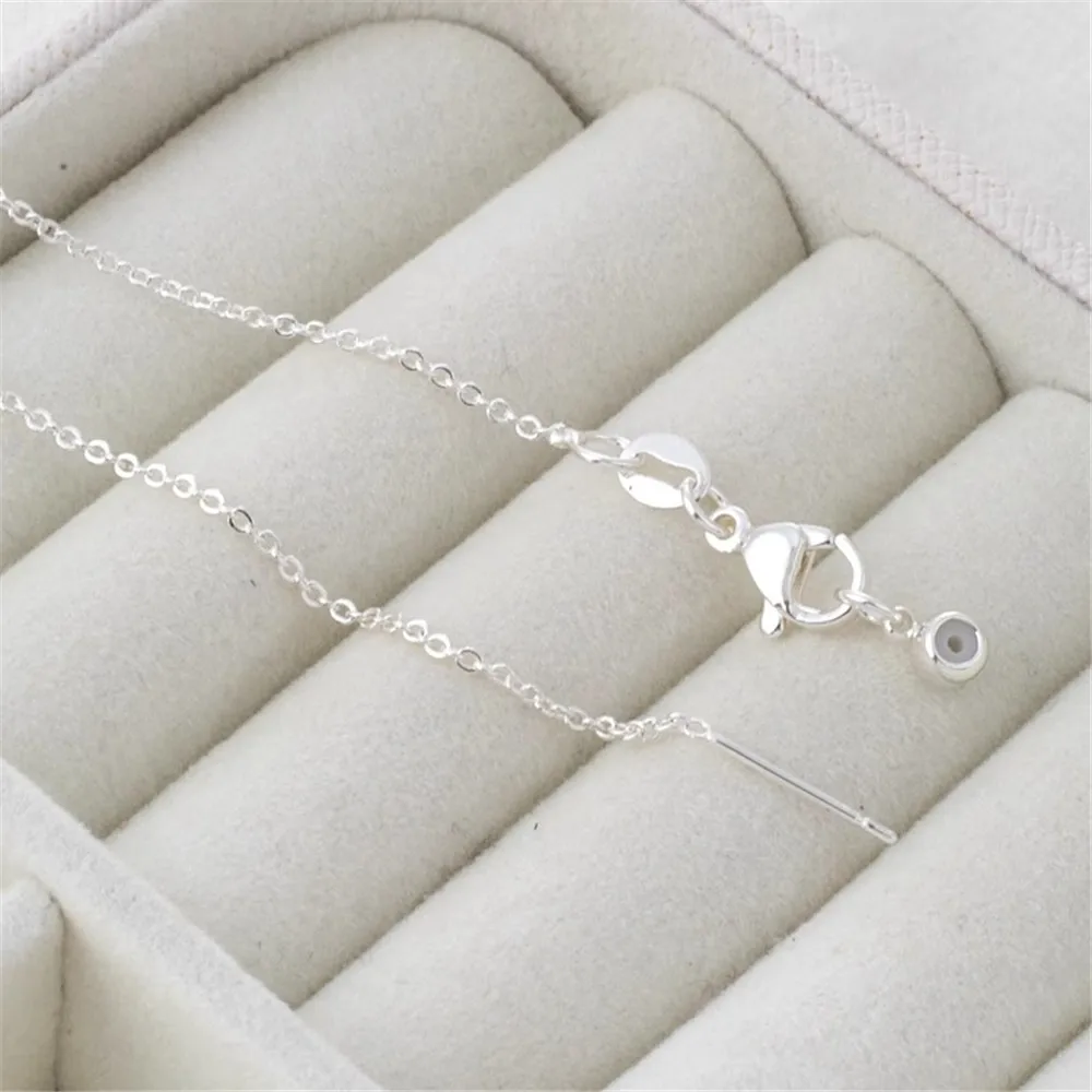 Universal Adjustable Telescopic Bracelet, Silver Gold Needle, DIY Necklace, Flat 0 Chain, 1.2 Chain, 21.5cm, 46cm