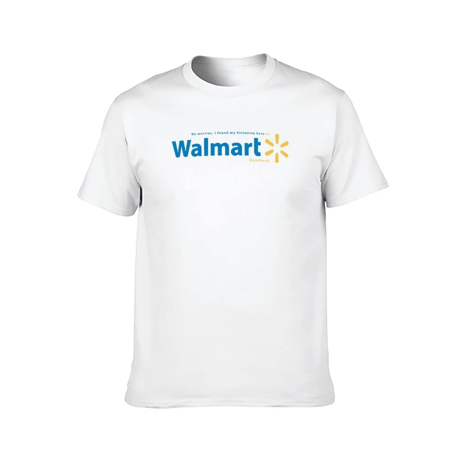 Walmart عيد الحب تي شيرت القطن تي شيرت رجل 100% تي شيرت رجل عادية تي شيرت للرجل القطن تي شيرتات عجيبة