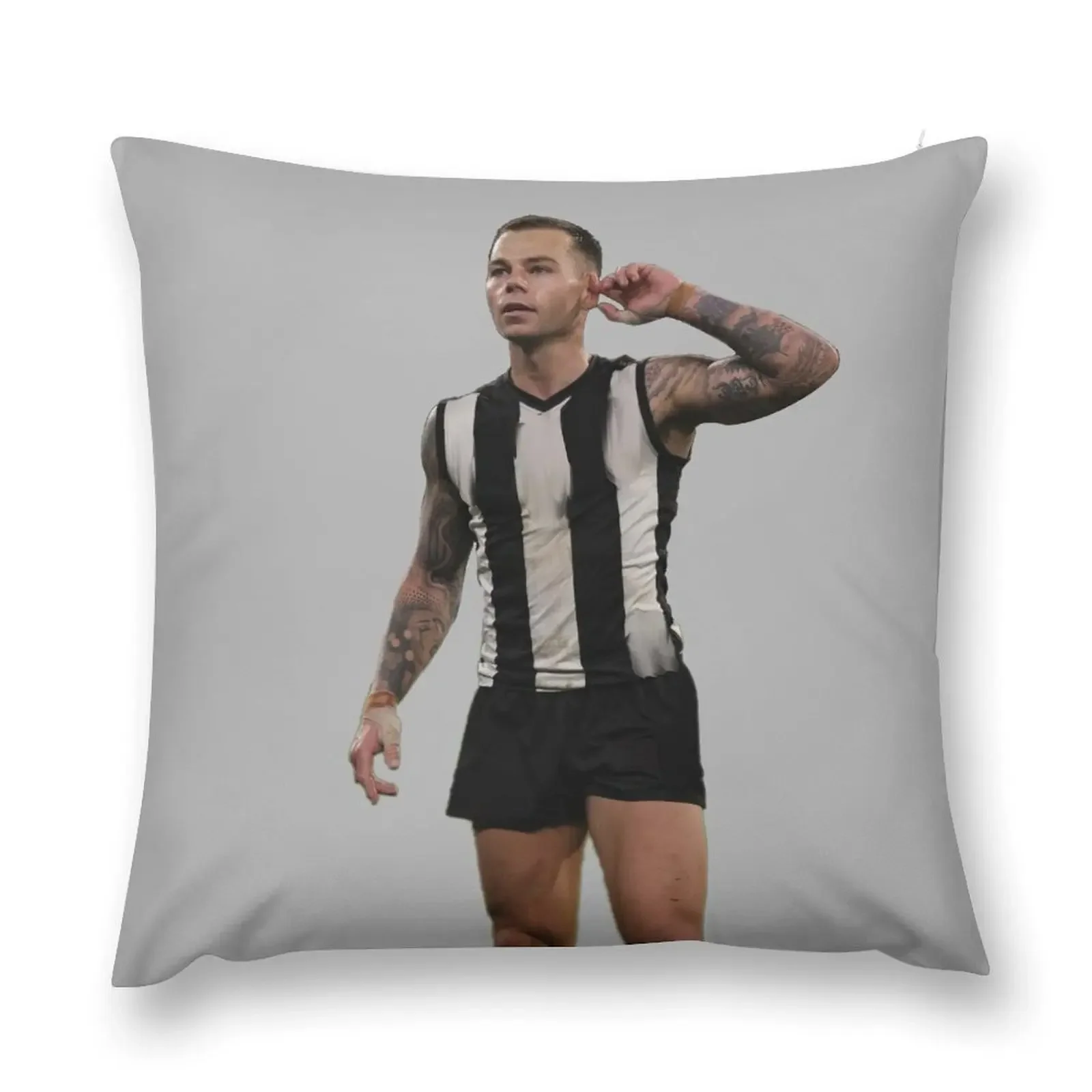 Jamie Elliott After the Siren Clutch Winning Goal Throw Pillow Luxury Sofa Cushions Sofa Cushions Decorative pillow case pillow