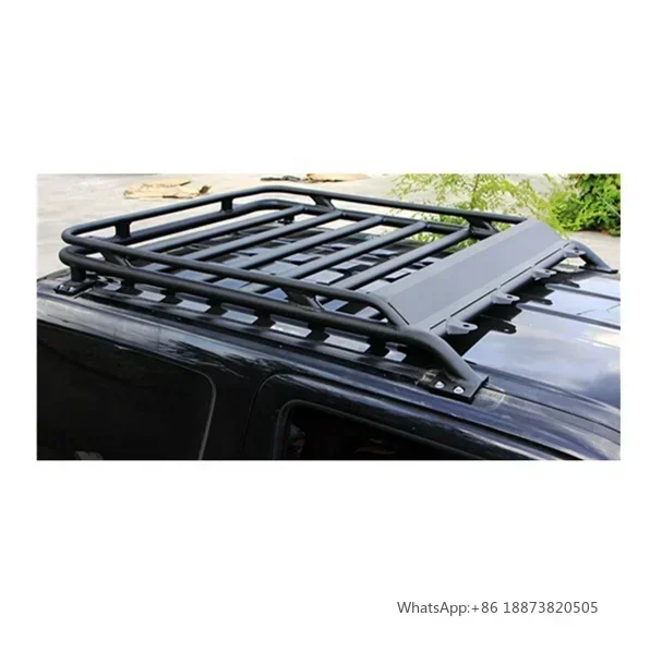 Roof Rack Round Tube Luggage Rack For Suzuki Jimny Aluminum Alloy Roof Rack