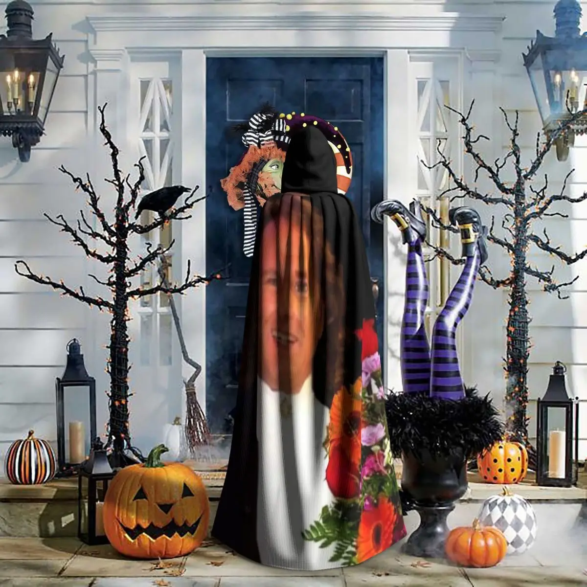 Andre Rieu, lo mejor de Andre Rieu, capa larga con capucha, disfraz de bruja medieval, capa de cosplay, fiesta de Halloween, unisex para adultos