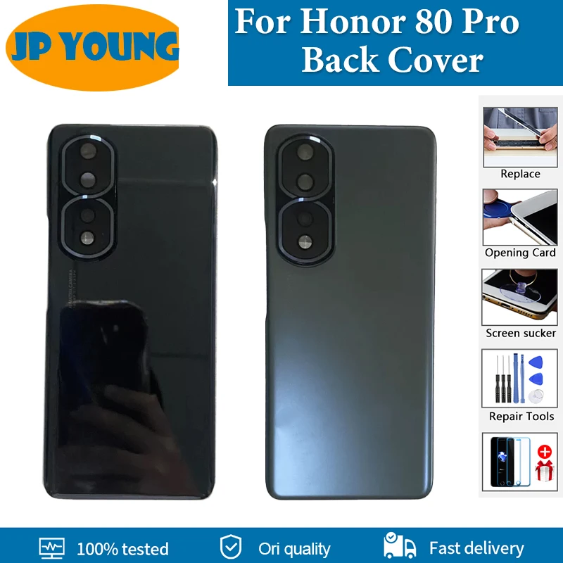 

Original Back Cover For Huawei Honor 80 Pro Back Battery Cover ANP-AN00 Rear Case Housing Door For Honor 80 Pro Replace Parts