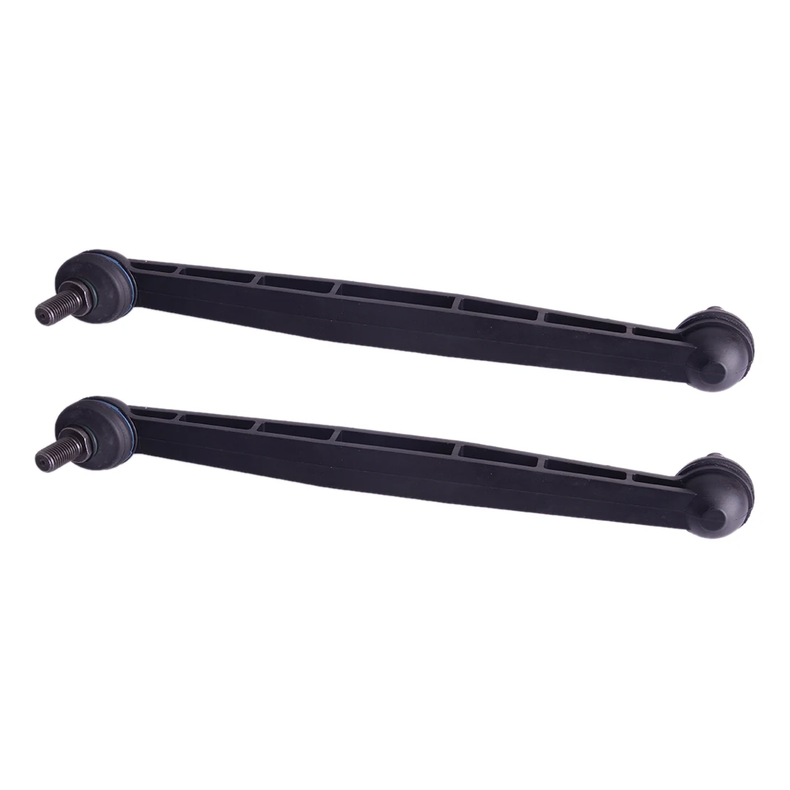 0350614 13169439 90498745   Barra estabilizadora de suporte de haste de acoplamento frontal, 2 peças, adequada para Opel Vauxhall Astra G H Zafira A B Meriva B preto