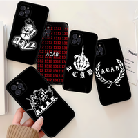 Acab Ultras Phone Case Silicone Soft For Iphone 16 15 14 13 12 11 Pro Mini XS MAX Plus X Cover