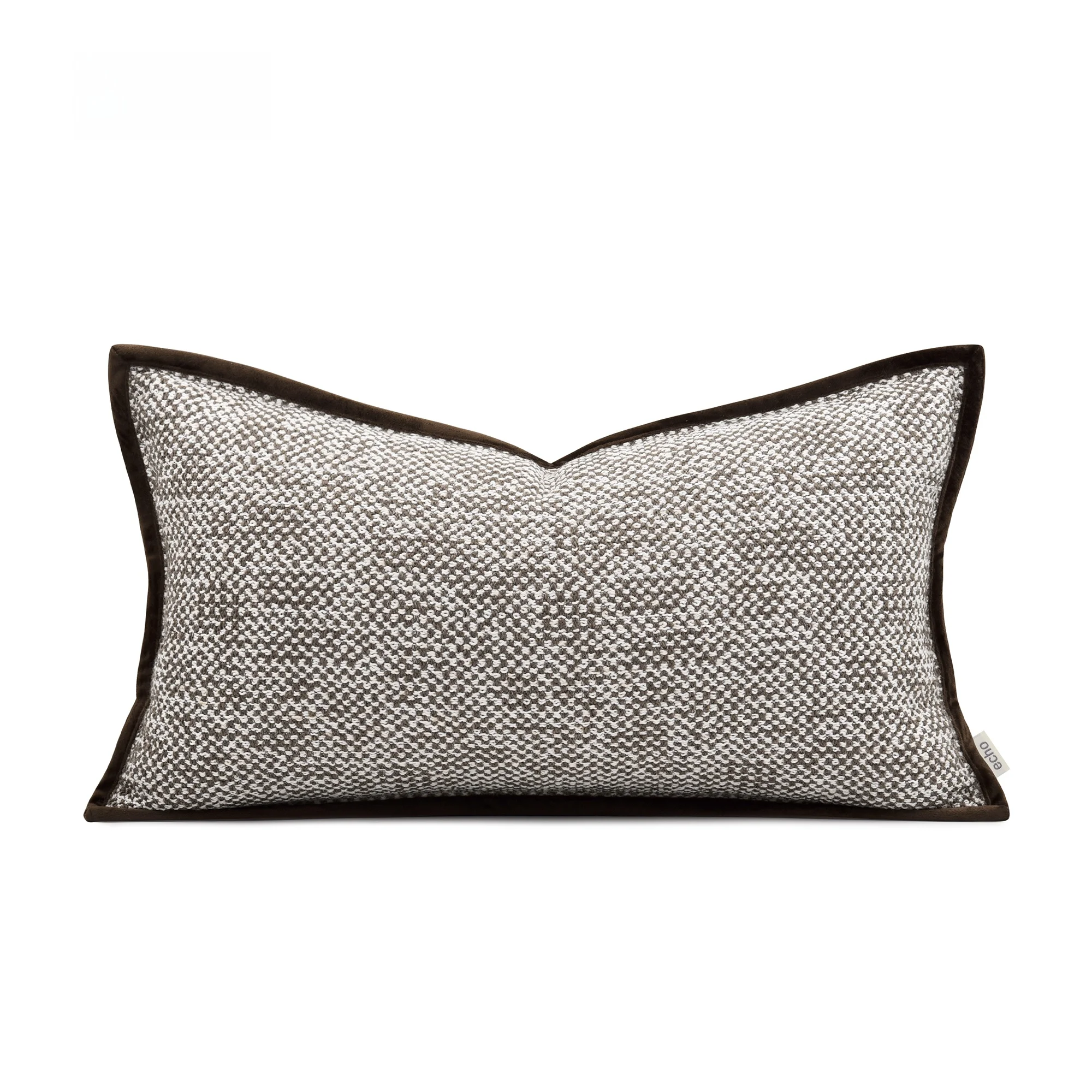 

Hotel Sofa Sample Room Modern Chinese Sle Brown White High-End Pillow Soft Home Decorative Bedding Lumbar Cover