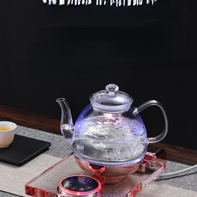 Full-Automatic Bottom Water Filling Pot Glass Electric Kettle Boiling Kombucha Dedicated Household Insulation