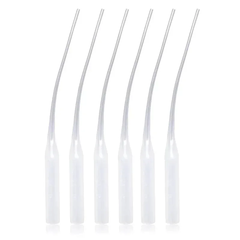 50/100pcs Glue Micro-Tips Plastic Glue Bottle Tips Glue Extender Precision Applicator Dropping Tube Nozzle For Crafting Lab