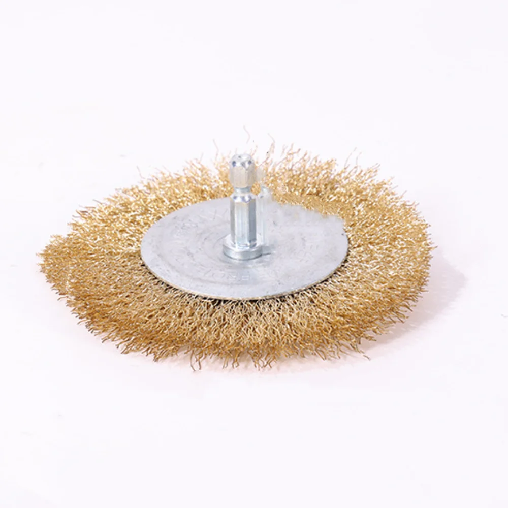 

Stainless Steel Stainless Steel Wire Wheel Brush Corrosion Rust Removal Wire Brush for Drill Wood Polishing Paint Removal