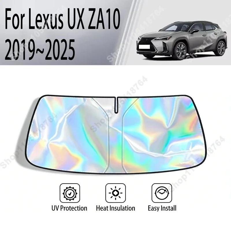 

For Lexus UX ZA10 2019-2025 Sunshade Cover Car Windshield SunShades Sun UV Protector Cover Car Front Windscreen Cover