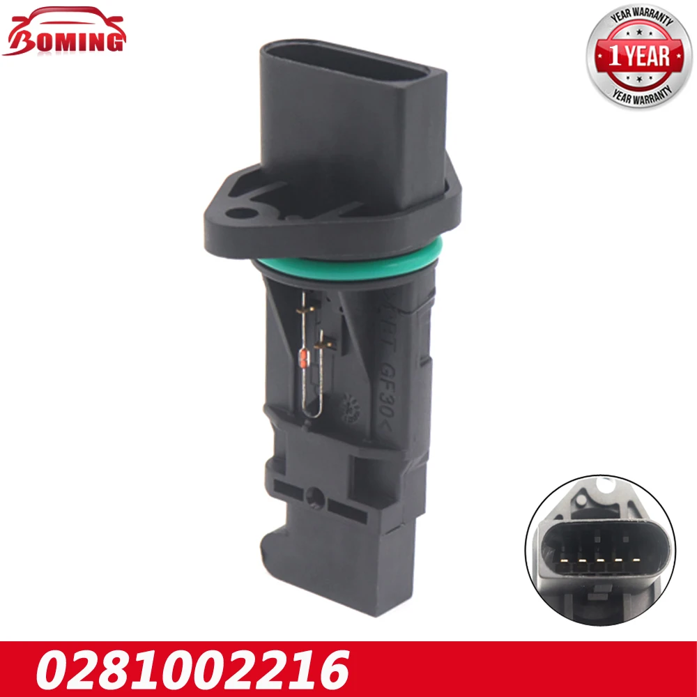 

NEW 0281002216 MAF Mass Air Flow Meter Sensor For Audi A3 A4 A6 Quattro For FORD GALAXY SEAT ALHAMBRA TOLEDO LEON IBIZA CORDOBA