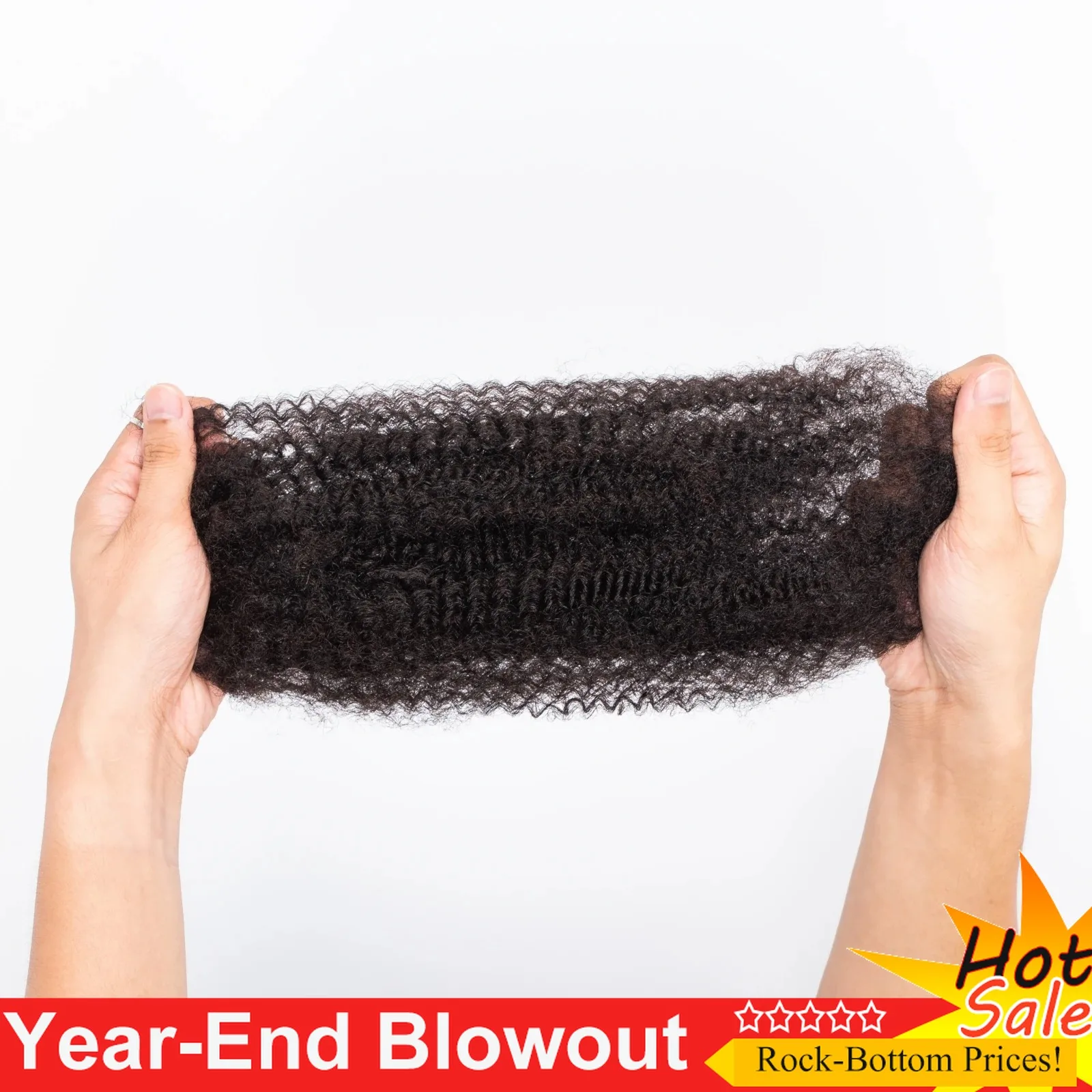 X Human Hair Afro Kinky Bulk 18-44 Inches For Mini Twist 50g Hair Bundles Repair Locs Natural Black For Dreadlock Extensions