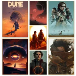 Popular Movie Dune Posters Stickers Living Room Bedroom Entrance Cafe Wall Art Decoration Painting Room Decor