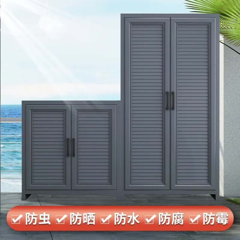 خزائن خارجية، مقاومة للماء، واقية من الشمس، خارجية، فناء، خزائن تخزين