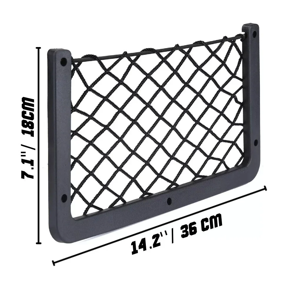 4PCS Large Van Storage Nets Pockets Organiser Netting Car Interior Storage Stowing Tidying For Camper Caravan Motorhome