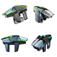 2pcs 6 Finger Mobile Phone Game Trigger for PUBG Gamepad Joystick Phone Game Controller for Android IPhone Gamepad