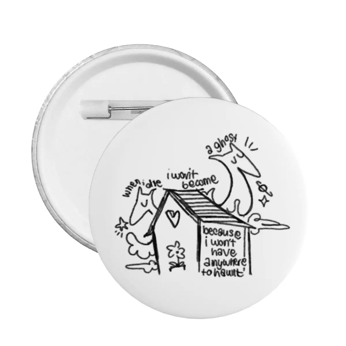 Customize Twin Fantasy Car Seat Headrest Button Pin for Bags Badges Brooches Pinback Gift