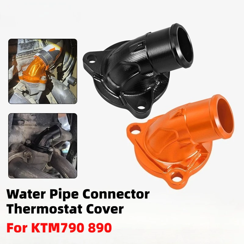 

Мотоцикл для KTM 790 890, интерфейс водопроводной трубы, крышка термостата, крышка термостата из алюминиевого сплава, аксессуары для насоса