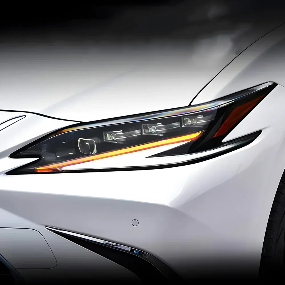 

For Lexus ES 200 260 300 2018-2023 Car Front Lamps Assembly Upgrade High Quality LED Dynamic 3 Projector Lens Tool Accessories