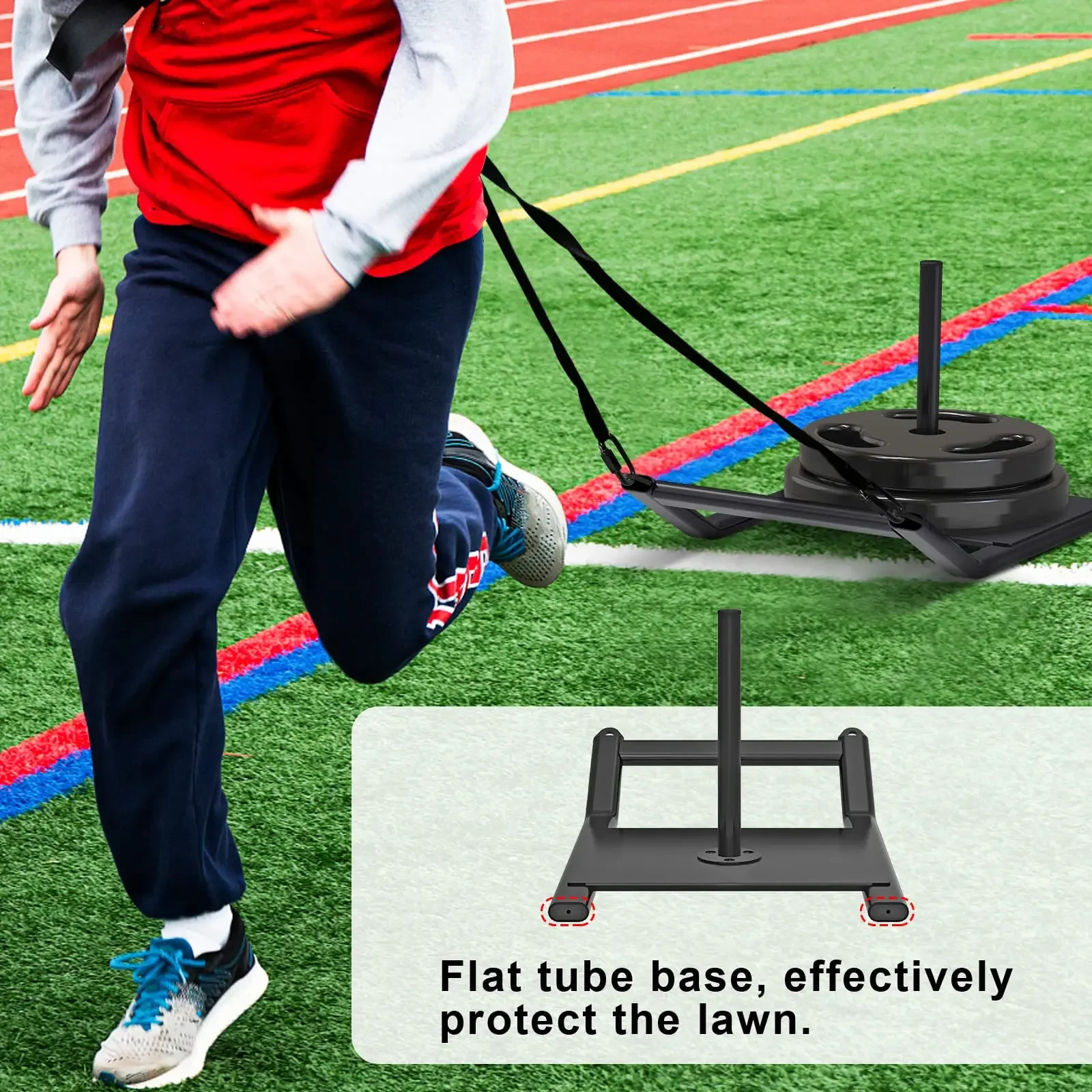 Custom Fitness Power Weight Sled For Athletic Exercise And Speed Improvement Workout Strength Training Weight Sled