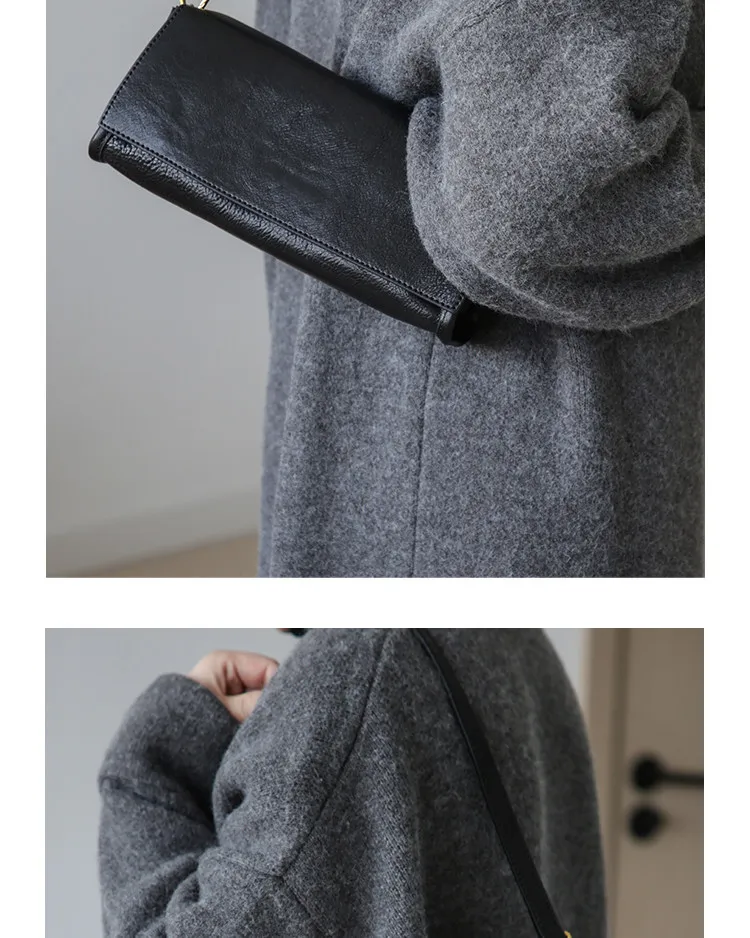 PNDME modische Vintage-Designer-Umhängetasche aus echtem Leder für Damen, lässige Wochenend-Umhängetasche aus echtem Rindsleder – Detail 15