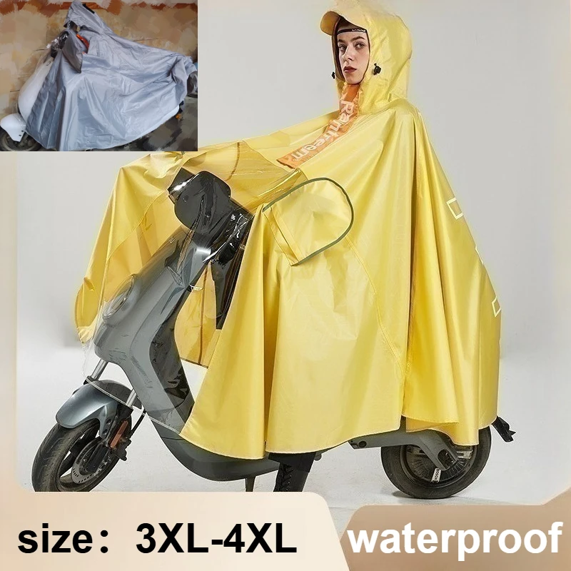 

Плащ для езды на мотоцикле, ветрозащитный, водонепроницаемый, утепленный пончо для электрического велосипеда, мужчин и женщин 비옷 우비