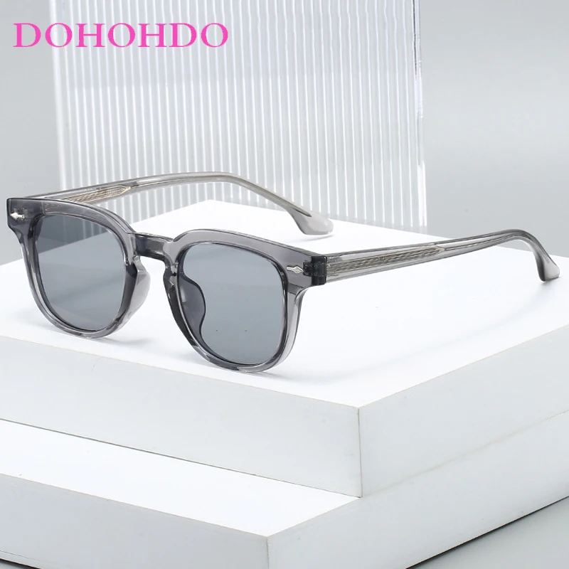 

Fashion Luxury Rivets Decorate Square Women Men Sunglasses Brand Designer Shades Summer Traveling Drive Eyeglasses Female UV400
