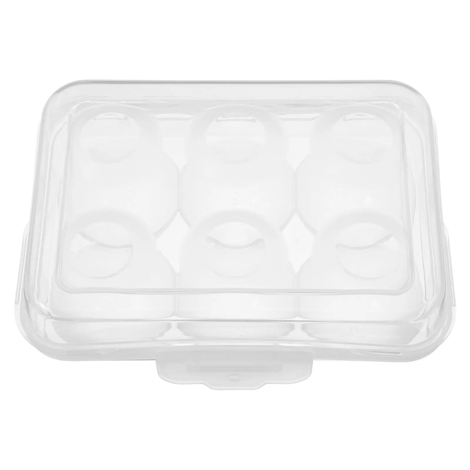 Plastic Portable Anti-Collision Egg Holder Box Stackable Organizer Refrigerator Storage Camping Egg Container