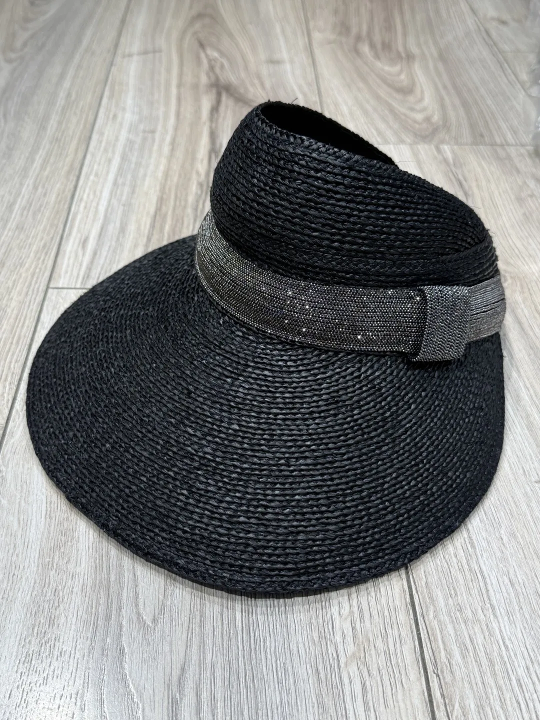 

2026 Spring/Summer New Arrival: Women's Versatile, Lightweight, and Breathable Raffia Straw Sun Visor