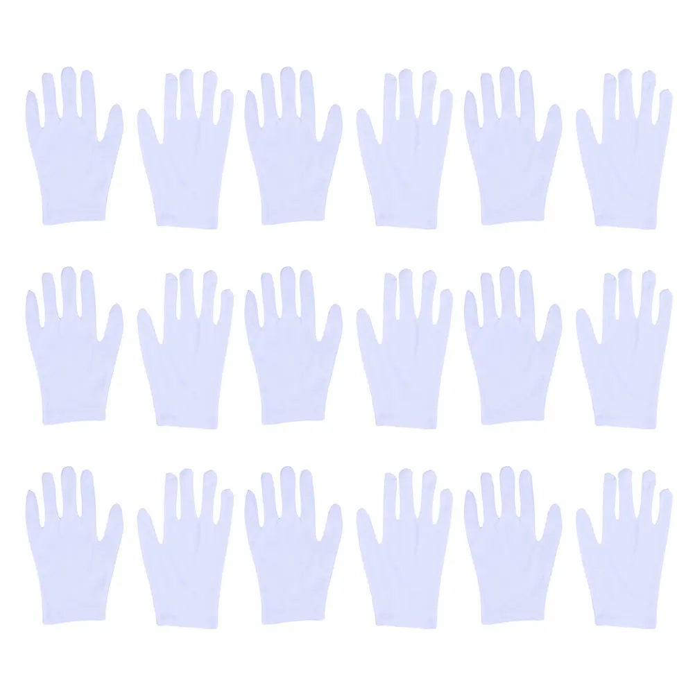 

Cotton gloves Cotton work gloves Gloves Beauty Work Liner Elastic cotton gloves