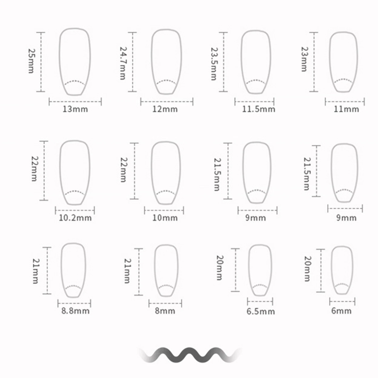 24 قطعة Y2k ستار اضغط على الأظافر التدرج الأسود منتصف طول نعش أظافر صناعية نصائح غطاء كامل القمر تصاميم الأظافر وهمية للفتيات بارد