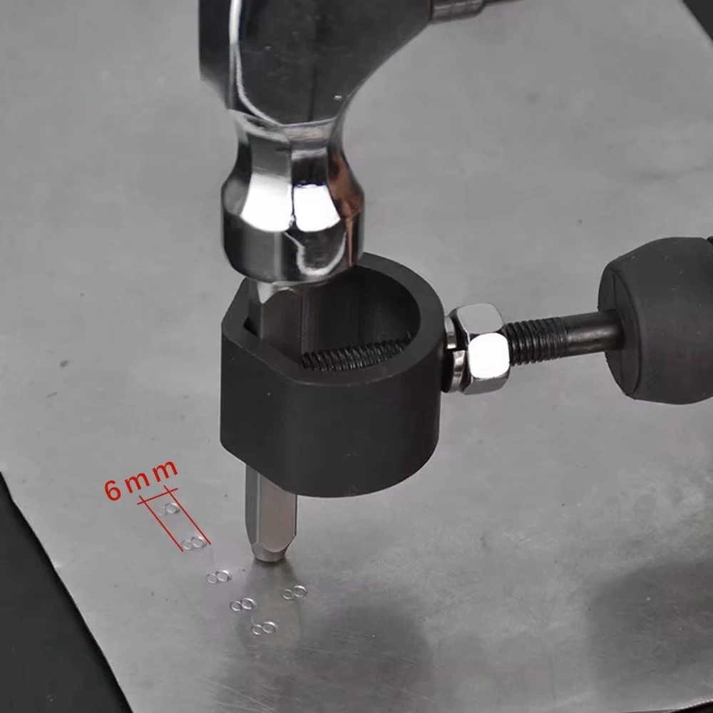6MM Steel Die Metal Stamping Kit Punch Tool Number Letter Alphabet