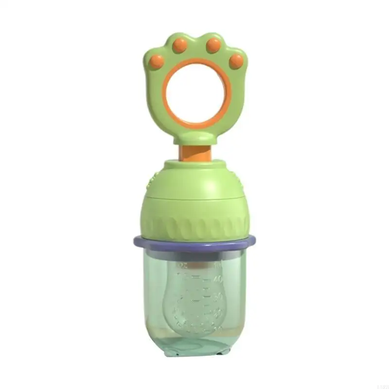 

Silicone Feeding Spoon Fruit Feeder Pacifier Baby Self-feeding Vegetable Dispensing Bottle BPA Teether Utensil L8RB