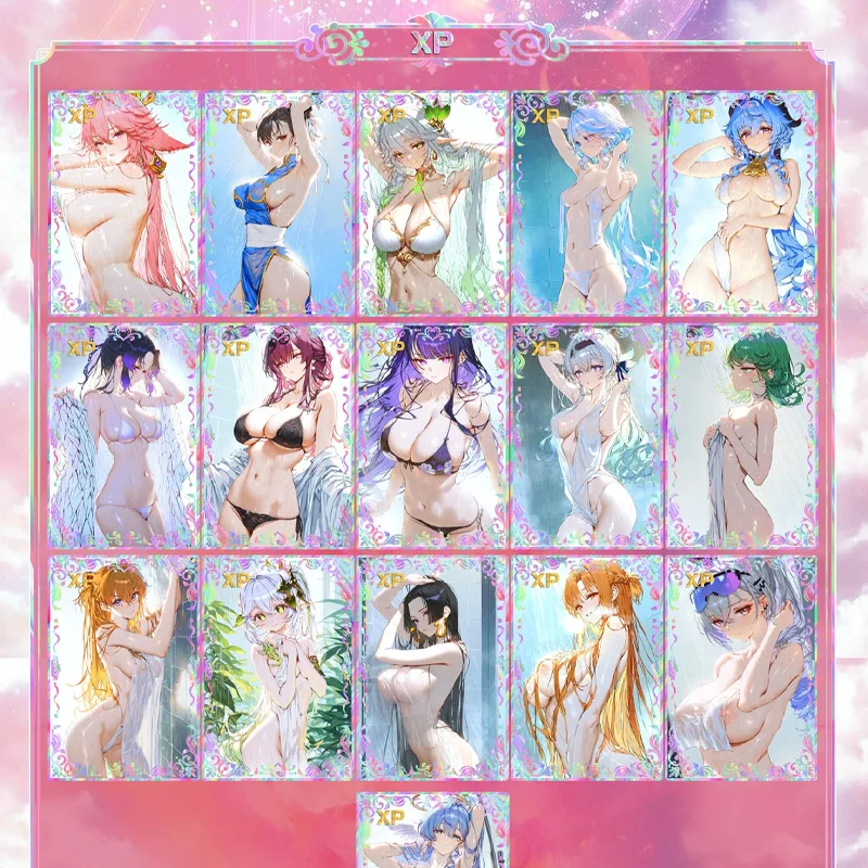 Newest Brilliant Starlight 2 A6 Size Waifu Hobby Collection Game Board Doujin Booster Box Nude Card Toys Gifts