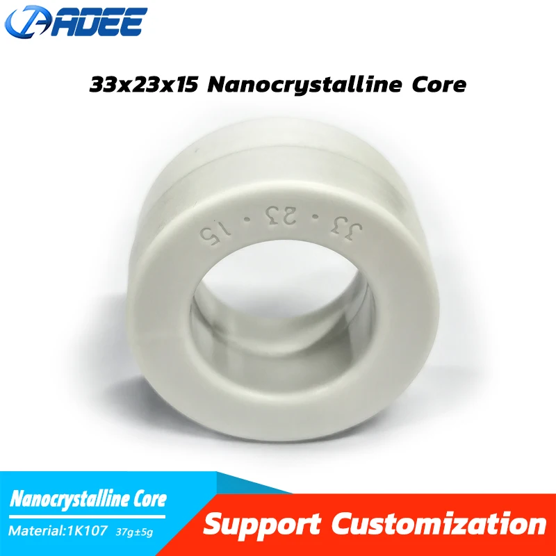 10PCS/SET T33x23x15 White Plastic Housing Nanocrystalline Core For EMI Suppression Inductor