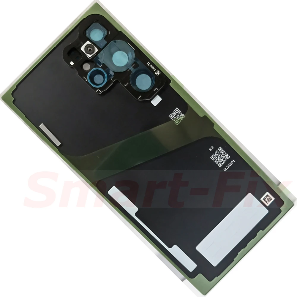 OEM Glass New Back Cover Case with Camera Lens&Adhesive for SAM-S24 Ultra S24Ultra S24U 5G Rear Cover Back Glass Battery Housing