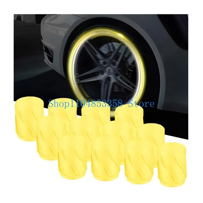 

652F Strong ABS Valves Stem Caps Quick Install Valves Caps for Bikes & Motorcycles