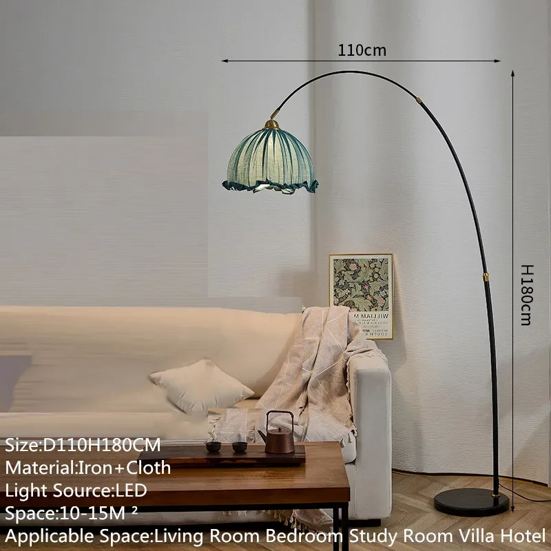 ULANI Contemporary Floor Lamp Luxury Living Room Bedroom Study Villa Hotel LED Retro Creativity Decorative Standing Light