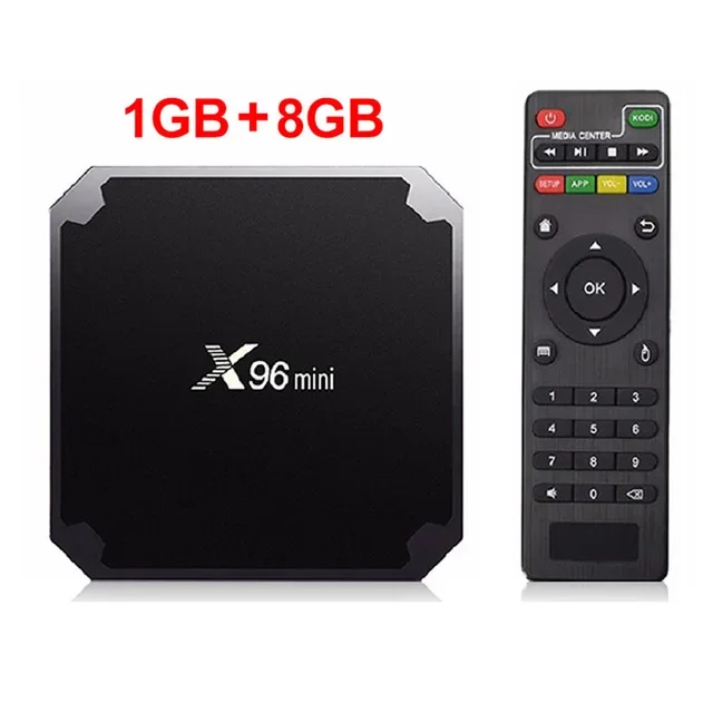 X96 Mini Smart Android 9.0 TV Box, Amlogic S905W, Set Top Box, 2GB, 16GB, 2,4 GHz, HDR, 3D, Jogador 4K, X96mini