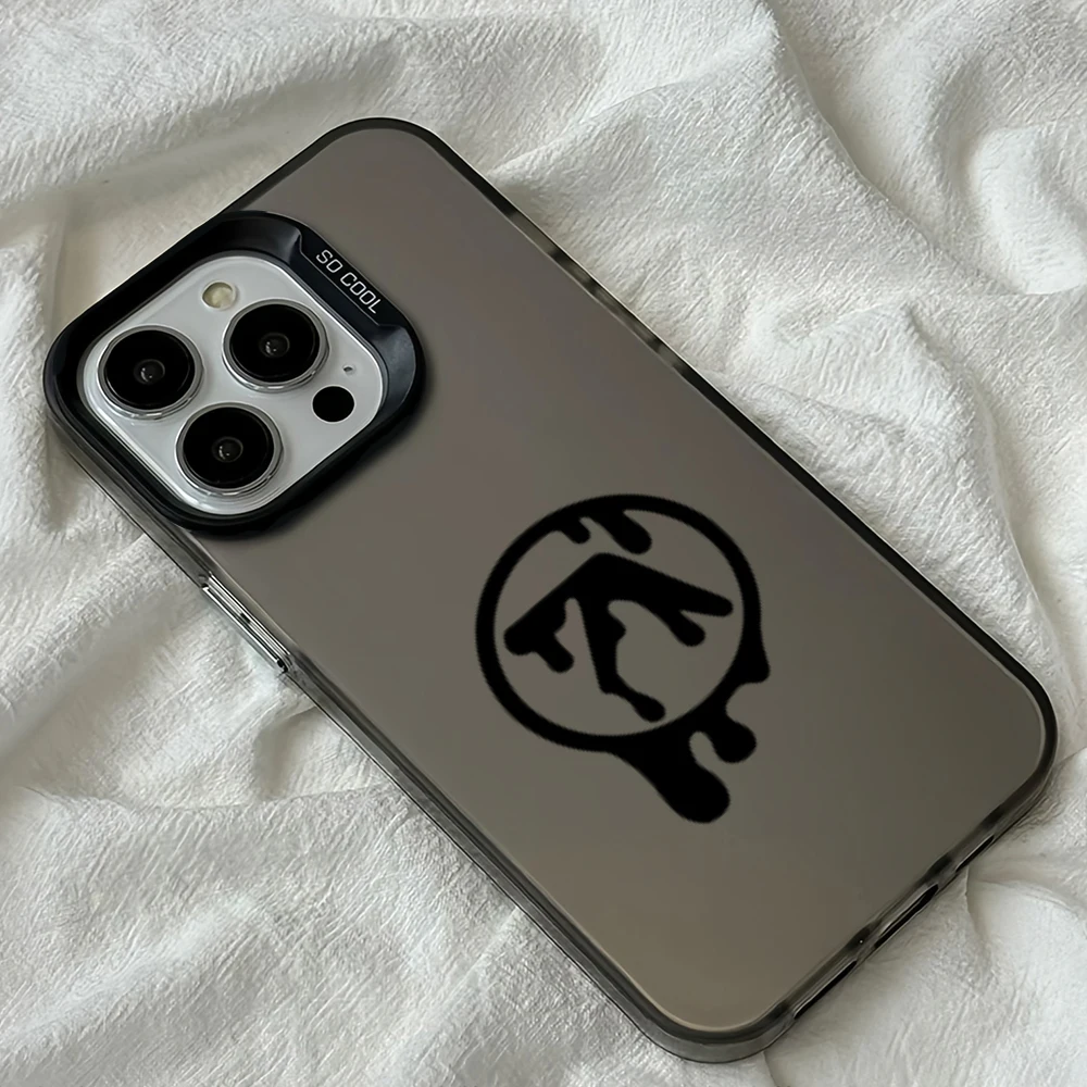 Aphex Twins Symbol Logo Phone Case for iPhone 12 11 13 14 15 16 Max Pro Plus Laser Cover