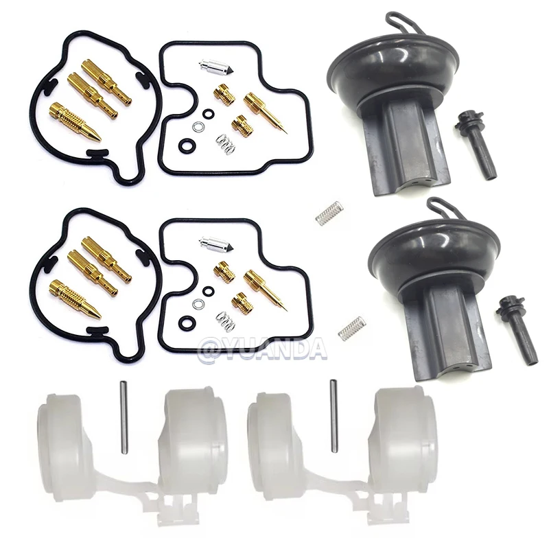 For HONDA CB500 CB500S 1994-2003 Motorcycle Carburetor Repair Kit Diaphragm & Float Carb Parts（Multiple Choices）