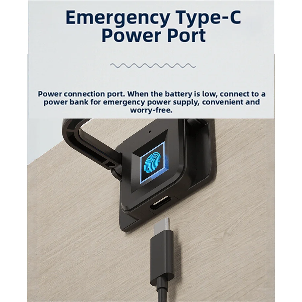 Biometric Security Fingerprint Lock For Home For Office Black Easy Install Fingerprint Drawer Lock Fingerprint Lock