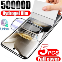 4PCS Full Cover Screen Protector For VIVO X100 Ultra X90 X80 X70 X60 X200 Pro Plus Hydrogel Film For VIVO V23 V21 V20 Soft Film