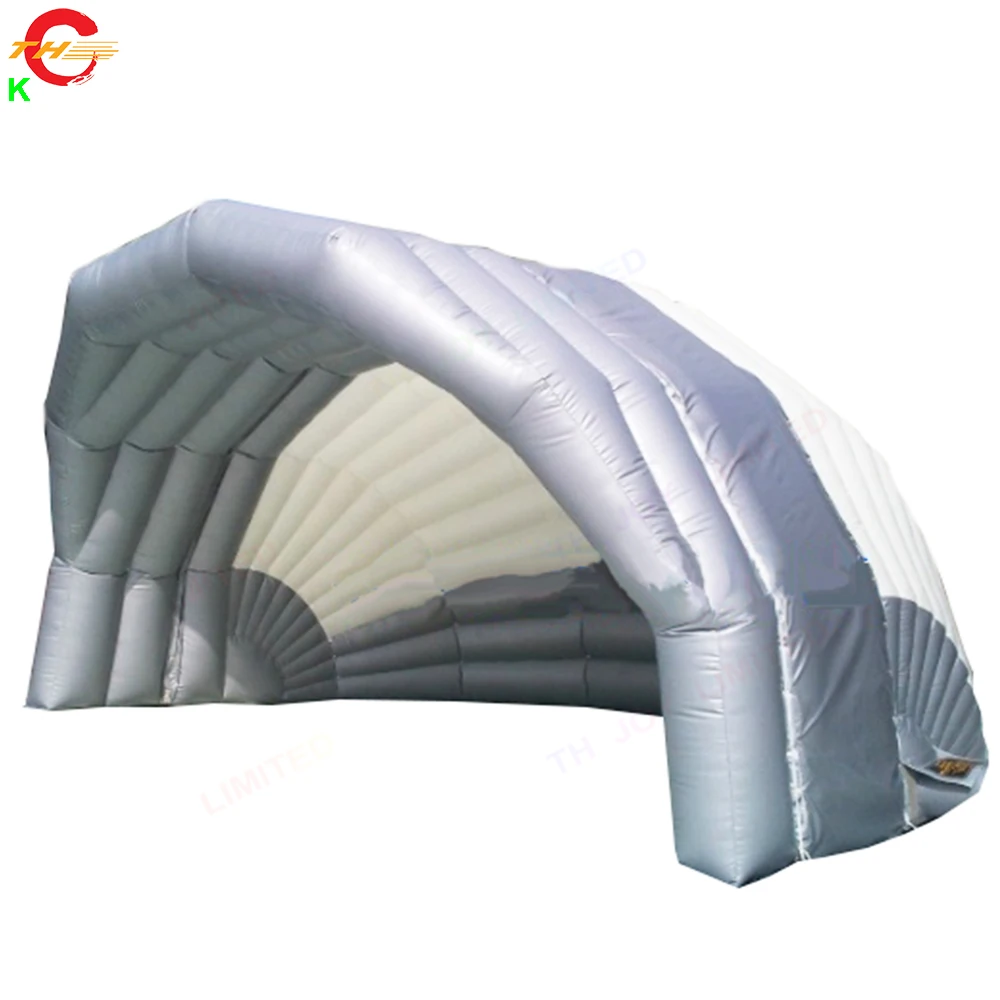 Custom Made Giant Inflatable Stage Tent Portable Concert Events Party Blow Up Cover Shelter with Blower Repair Kits for Sale